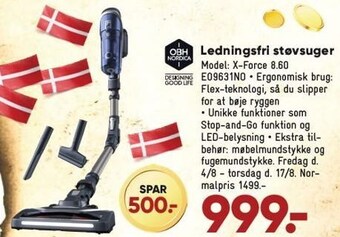 Bilka Ledningsfri støvsuger tilbud