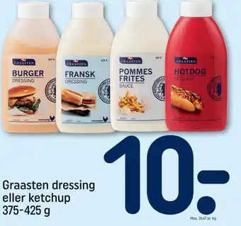 REMA 1000 Graasten dressing eller ketchup tilbud