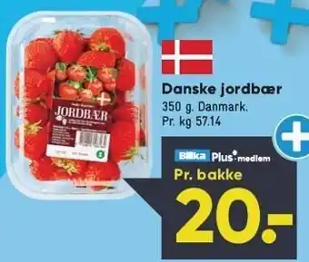 Bilka Danske jordbær tilbud