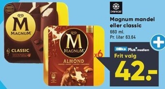 Bilka Magnum mandel eller classic tilbud