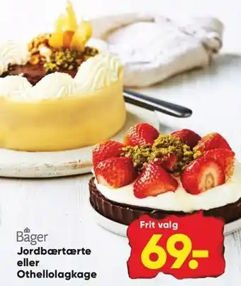 Bilka Jordbærtærte eller othellolagkage tilbud
