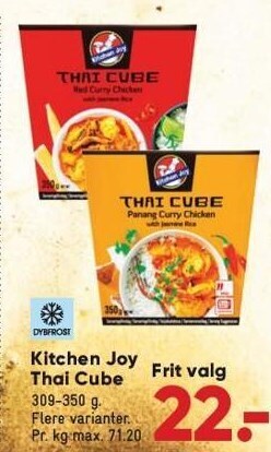 Kitchen joy thai cube