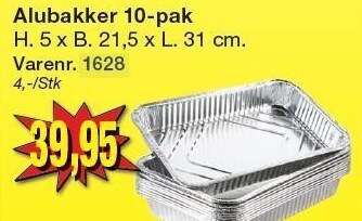 Alubakker 10-pak