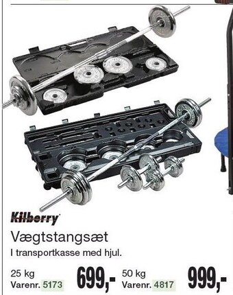 Harald Nyborg Vægtstangsæt tilbud