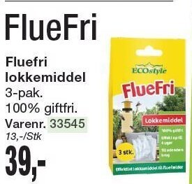 Harald Nyborg Fluefri lokkemiddel tilbud