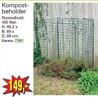 Harald Nyborg Kompostbeholder tilbud