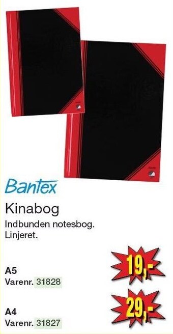 Harald Nyborg Bantex kinabog tilbud