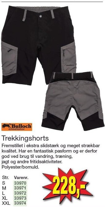 Harald Nyborg Bulloch trekkingshorts tilbud