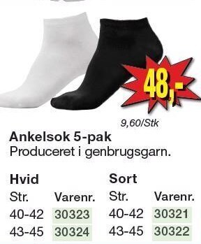 Harald Nyborg Ankelsok 5-pak tilbud