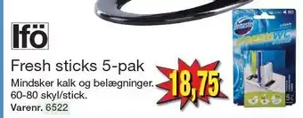 Ifö fresh sticks 5-pak