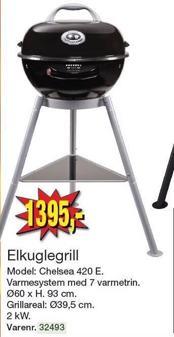 Harald Nyborg Elkuglegrill tilbud