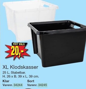 Harald Nyborg Xl klodskasser tilbud