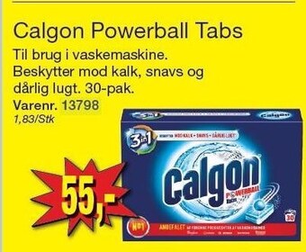 Harald Nyborg Calgon powerball tabs tilbud