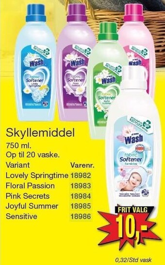 Harald Nyborg Skyllemiddel tilbud