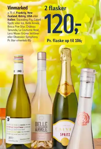 Føtex Vinmarked a 75 cl. Frankrig, New Zealand, Østrig, USA eller Italien. tilbud
