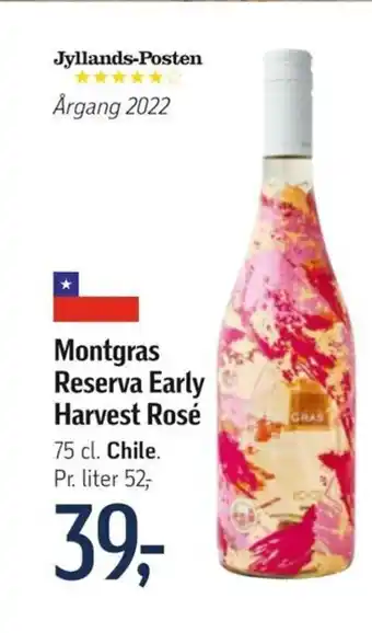 Føtex Montgras Reserva Early Harvest Rosé tilbud