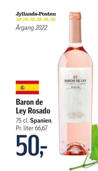 Føtex Baron de Ley Rosado tilbud