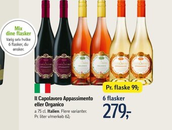 Føtex Il Capolavoro Appassimento eller Organico tilbud