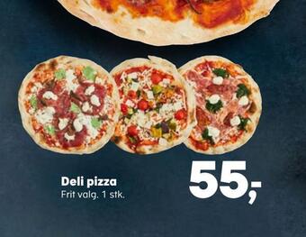 Kvickly Deli pizza tilbud