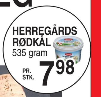 ABC Lavpris Herregårds rødkål tilbud