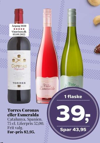 Dagli'Brugsen Torres coronas eller esmeralda tilbud