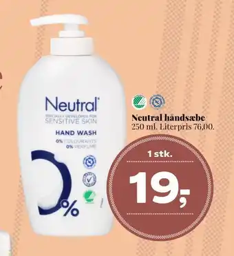 Dagli'Brugsen Neutral håndsæbe tilbud