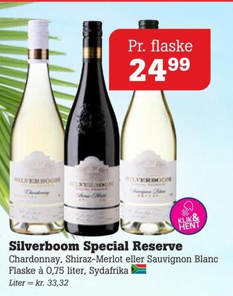 Poetzsch Padborg Silverboom special reserve tilbud