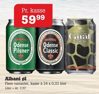 Poetzsch Padborg Albani øl tilbud