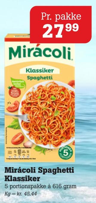 Poetzsch Padborg Mirácoli spaghetti klassiker tilbud