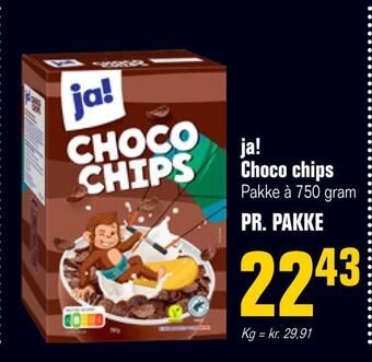Poetzsch Padborg Ja! choco chips tilbud
