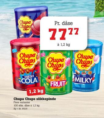 Poetzsch Padborg Chupa chups slikkepinde tilbud