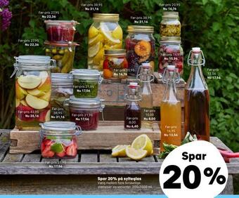 Spar 20% på sylteglas