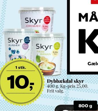 Dagli'Brugsen Dybbækdal skyr tilbud
