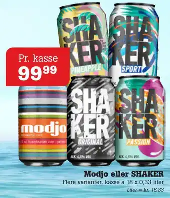Poetzsch Padborg Modjo eller shaker tilbud