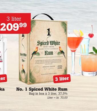 Poetzsch Padborg No. 1 spiced white rum tilbud