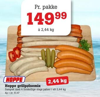 Poetzsch Padborg Hoppe grillpølsemix tilbud