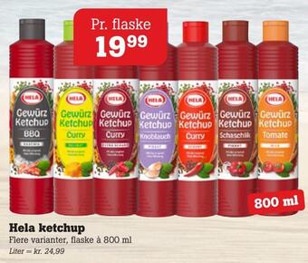 Poetzsch Padborg Hela ketchup tilbud