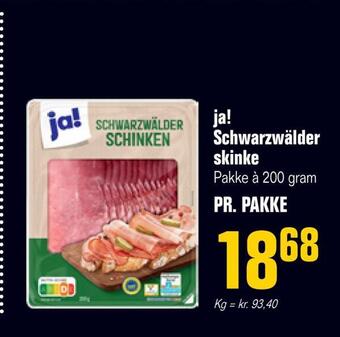 Poetzsch Padborg Ja! schwarzwälder skinke tilbud