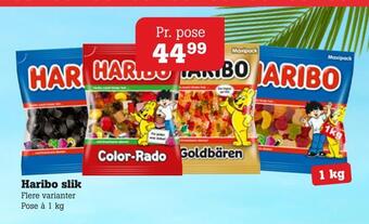 Poetzsch Padborg Haribo slik tilbud