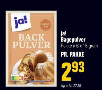 Poetzsch Padborg Ja! bagepulver tilbud