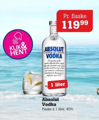 Poetzsch Padborg Absolut vodka tilbud