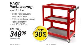 Thansen Værkstedsvogn tilbud