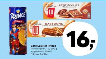 Café lu eller prince
