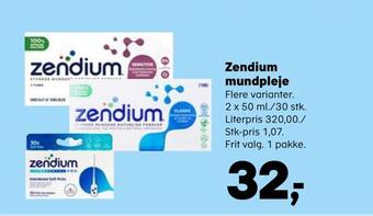 SuperBrugsen Zendium mundpleje tilbud