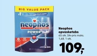 SuperBrugsen Neophos opvasketabs tilbud