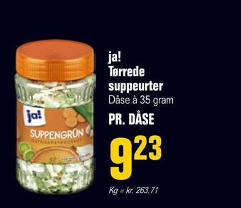 Poetzsch Padborg Ja! tørrede suppeurter tilbud