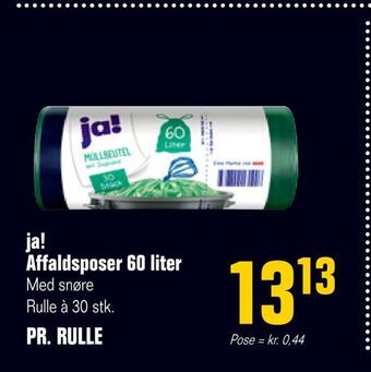 Poetzsch Padborg Ja! affaldsposer 60 liter tilbud