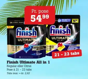 Poetzsch Padborg Finish ultimate all in 1 tilbud