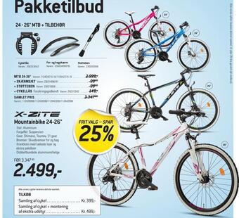 Thansen Mountainbike 24-26 tilbud
