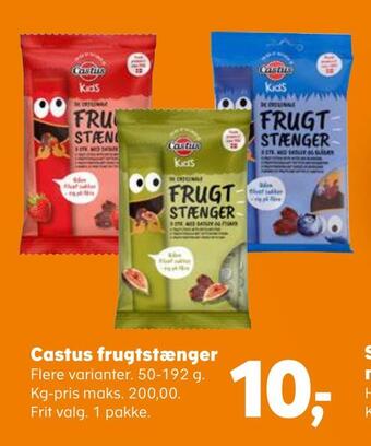 Castus frugtstænger